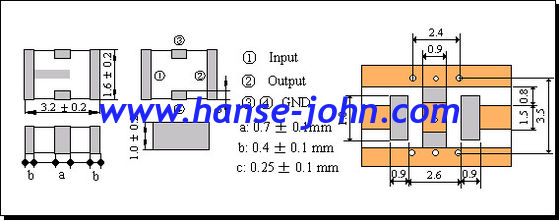 530Mhz  RF FILTERS  Microwave lowpass Filters  Low-Pass, High-Pass, Band-Pass, Band-Stop, Diplexers and Triplexers